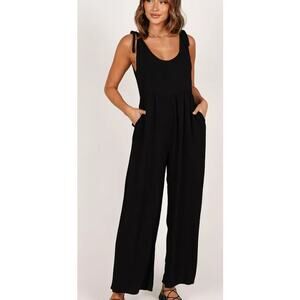 Petal & Pup Teal Jumpsuit